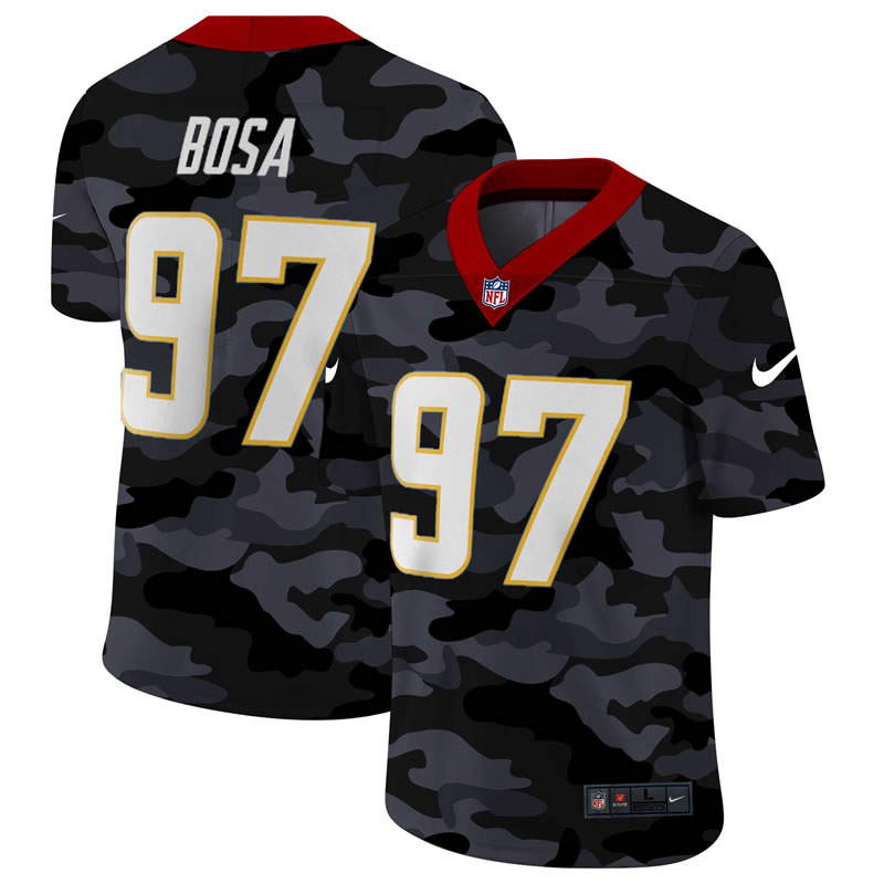 Nike Chargers 97 Bosa 2020 2ND Camo Salute to Service Limited Jersey zhua,We sell and wholesale Nike Chargers 97 Bosa 2020 2ND Camo Salute to Service Limited Jersey zhua on line form chian!